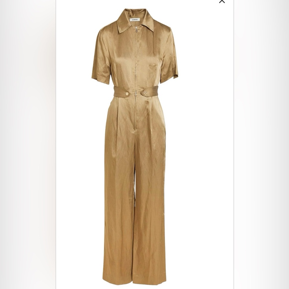 Jumpsuit Sandro Military Green